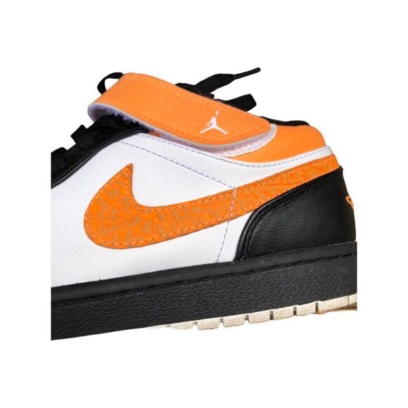 Rare 2012 Nike Air Jordan 1 Low Black Bright Citrus Size 11 - Picture 15 of 16